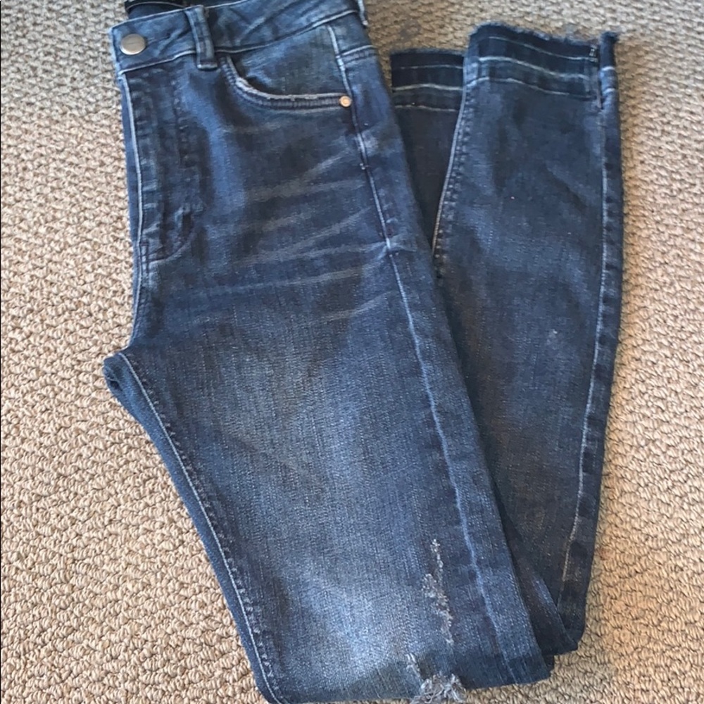 Zara high waisted denim